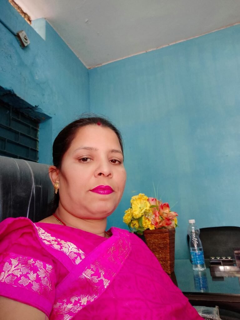 अध्यक्ष पद के लिए कांग्रेस की ओर से उर्वशी सिंह ने की अपनी दावेदारी पेश