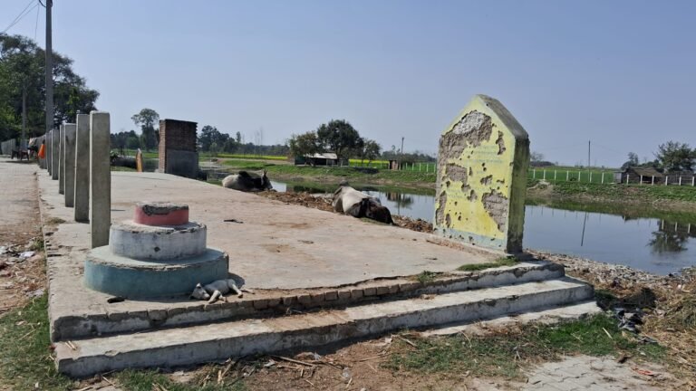 डीएम साहिबा एक नजर ग्राम पंचायत लालपुर मे हुए फर्जी विकास कार्यों पर भी डालिए