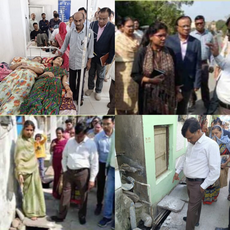 कलेक्टर को बदहाल मिली सफाई व्यवस्था, नाराज होकर दिए स्वच्छता प्रभारी को निलंबित करने के निर्देश