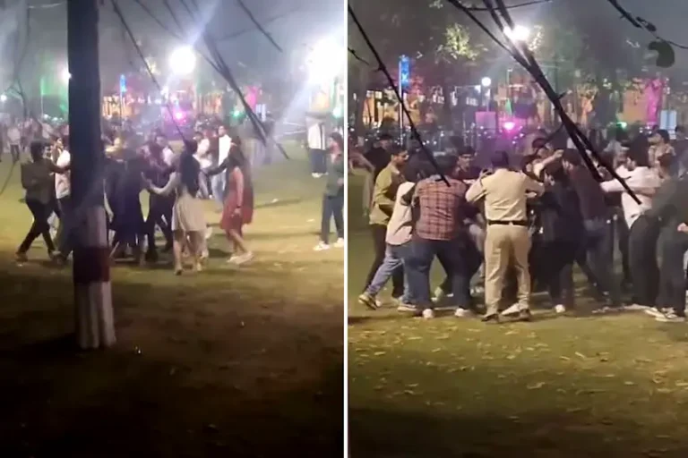 GWALIOR : कॉलेज में छात्रों के दो गुटों के बीच दे-दनादन, लड़के-लड़कियों के बीच जमकर चले लात-घूंसे,