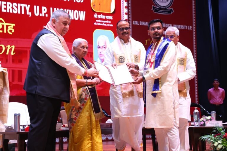 एबीवीएमयू, लखनऊ में सरस्वती इंस्टिट्यूट ऑफ मेडिकल साइंसेज़ के छात्रों ने लहराया परचम