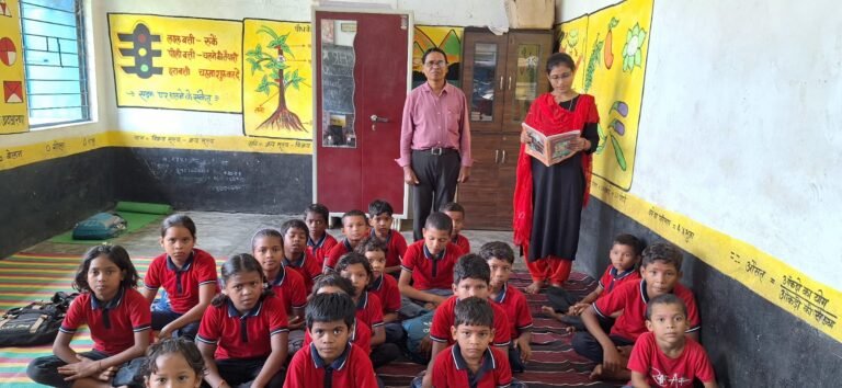 एकल शिक्षकीय विद्यालय पठियापाली में हुई शिक्षिका की पदस्थापना