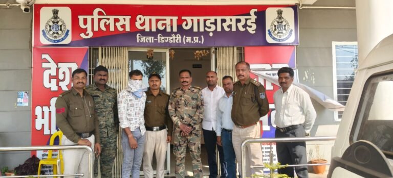 थाना गाडासरई पुलिस की बड़ी सफलता बघरेली–धनौली अंधे कत्ल का मात्र 08 घंटे में खुलासा 01 आरोपी गिरफ्तार, 01 फरार