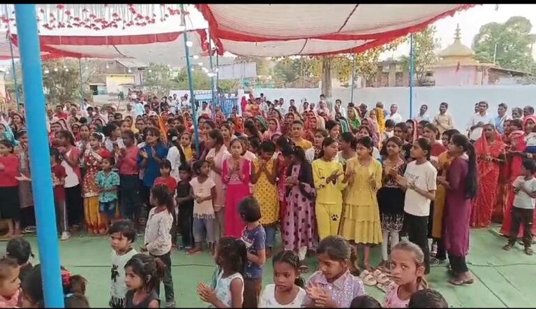 बिलगांव में भक्ति और उत्साह के साथ मनाया गया भक्त शिरोमणि माँ कर्मा का जन्मोत्सव
