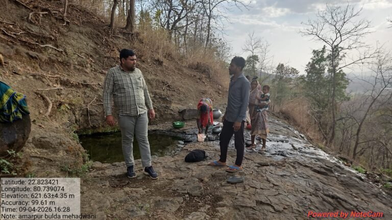 सोशल मीडिया पर प्राप्त सूचना पर त्वरित कार्रवाई, ग्राम अमरपुर में पेयजल व्यवस्था सुनिश्चित