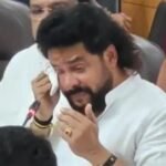वाल्मीकि घोटाला: भारी दबाव के बीच मंत्री बी. नागेंद्र का इस्तीफा, प्रेस कॉन्फ्रेंस में छलके आंसू